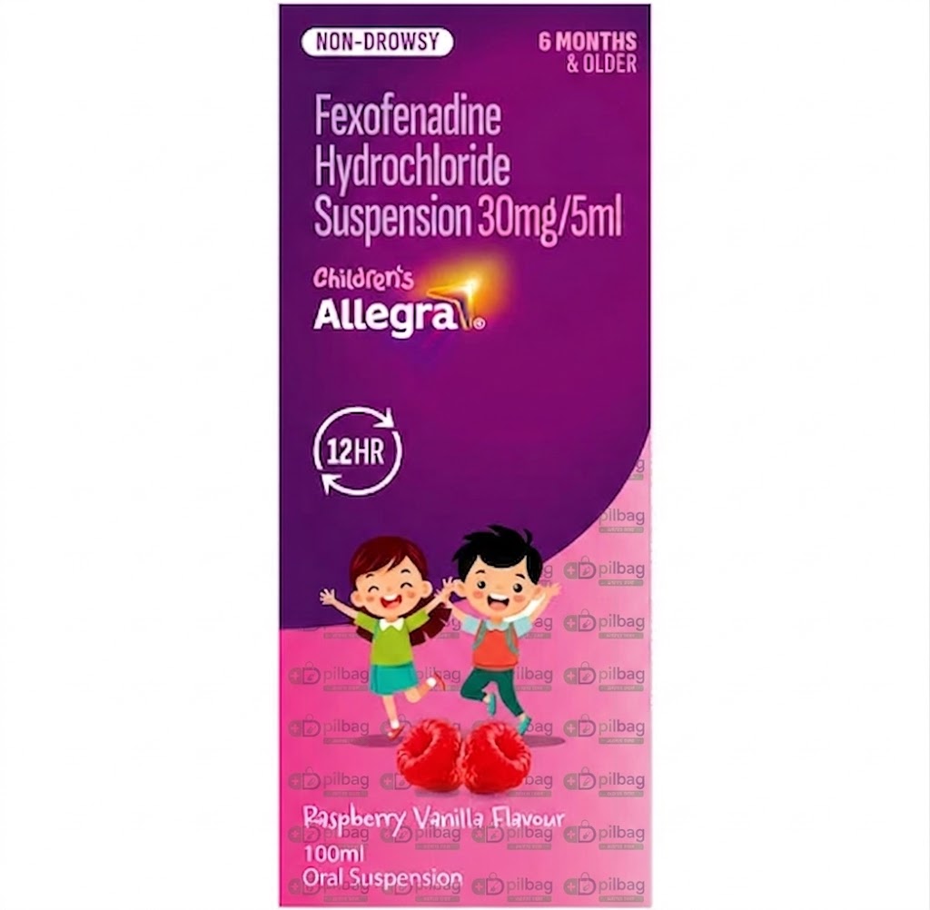 Allegra Suspension Raspberry & Vanilla